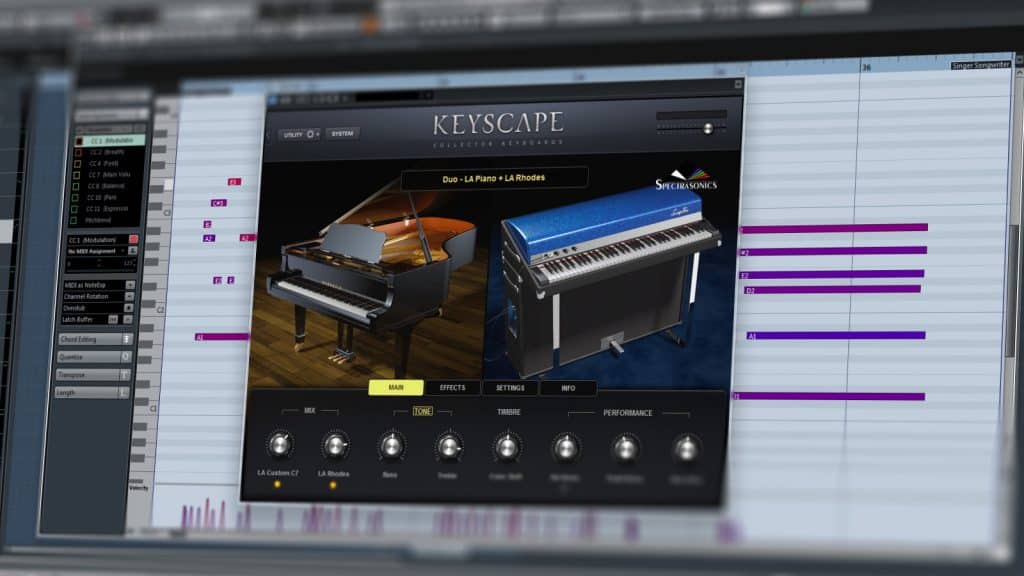 Spectrasonics Keyscape - Software-Instrument mit umfangreicher Keyboard-Sound-Library