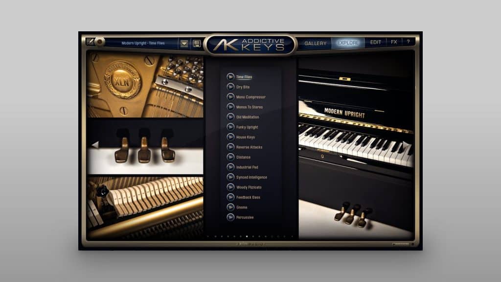 XLN Audio Addictive Keys Modern Upright Piano