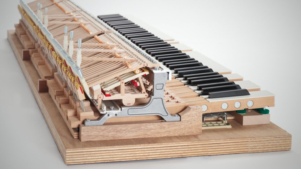 Digitalpiano mit Holztastatur - die Tastatur des Yamaha AvantGrand (Bildquelle: Yamaha)
