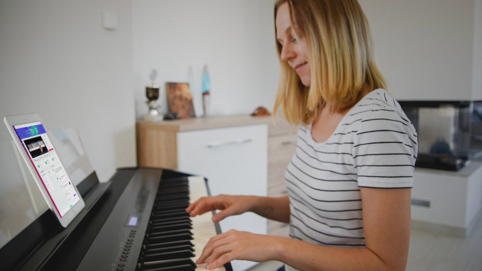 Online Klavier lernen mit music2me