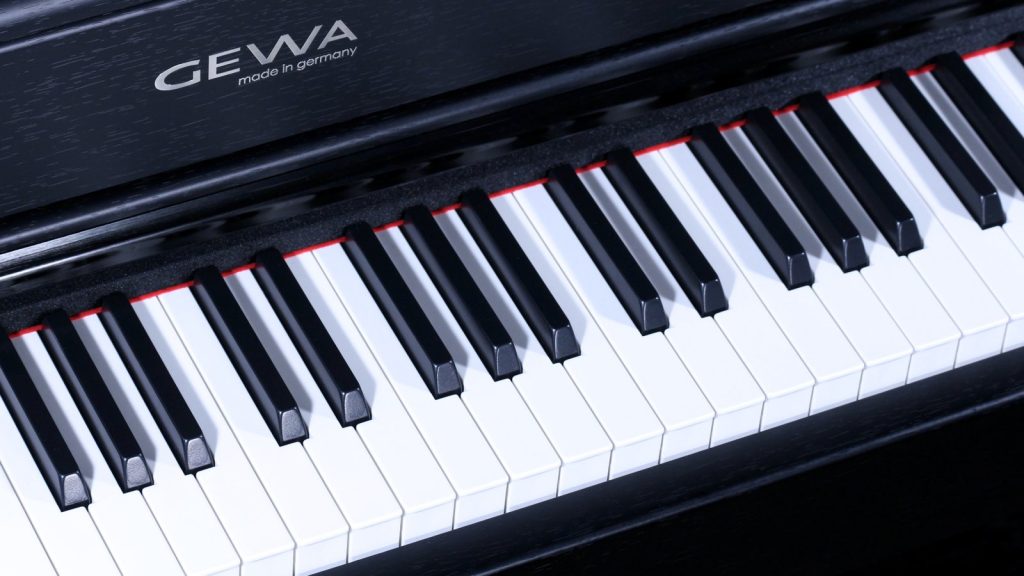 GEWA 380 G  - Tastatur mit Ivory Touch (Foto: J. Sunderkötter)