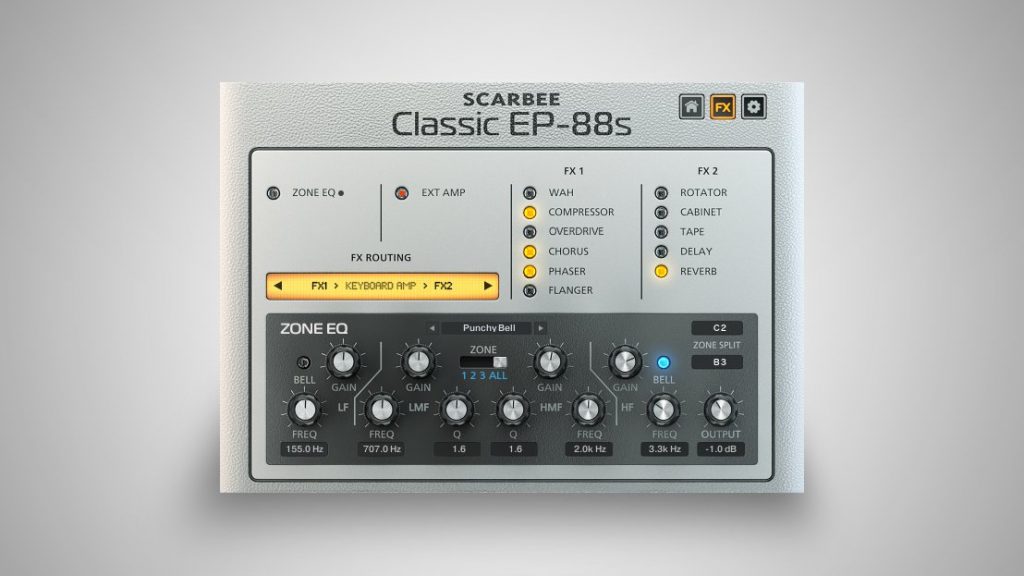 Scarbee Classic EP-88s Effekte