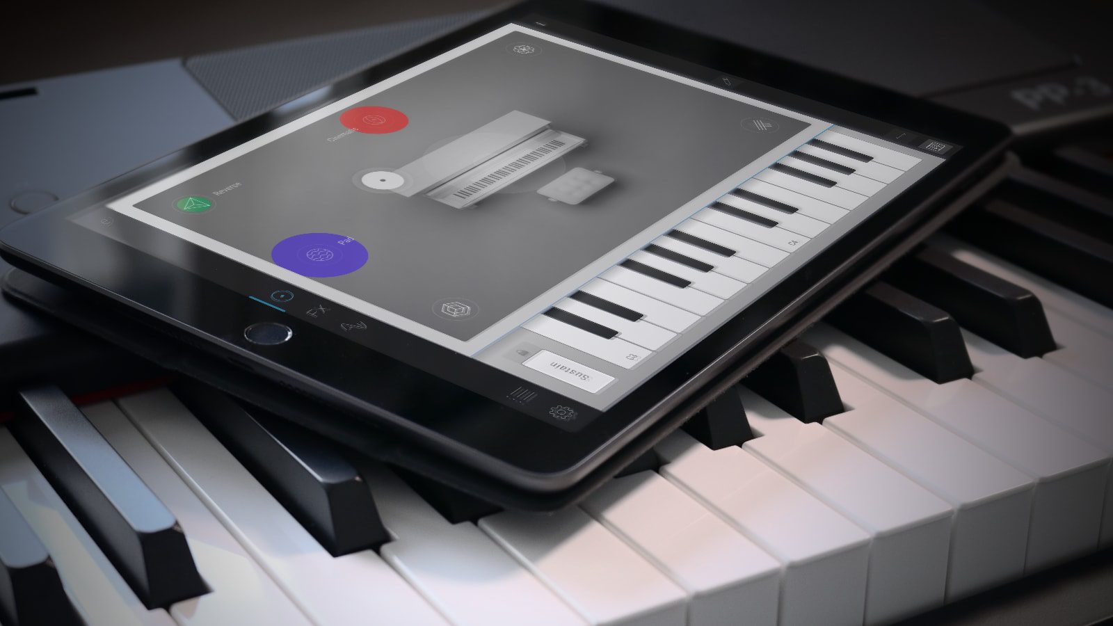 e-Instruments Pure Upright - Piano-App für iOS