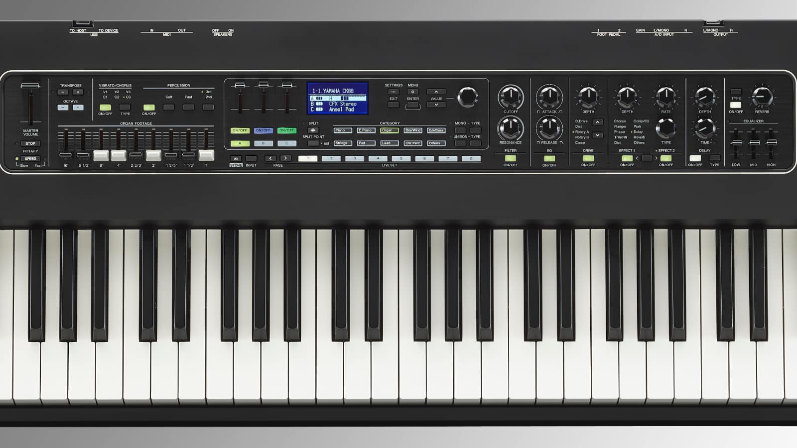 Yamaha CK88/61 - Stage Keyboards - stylisch, mobil, günstig