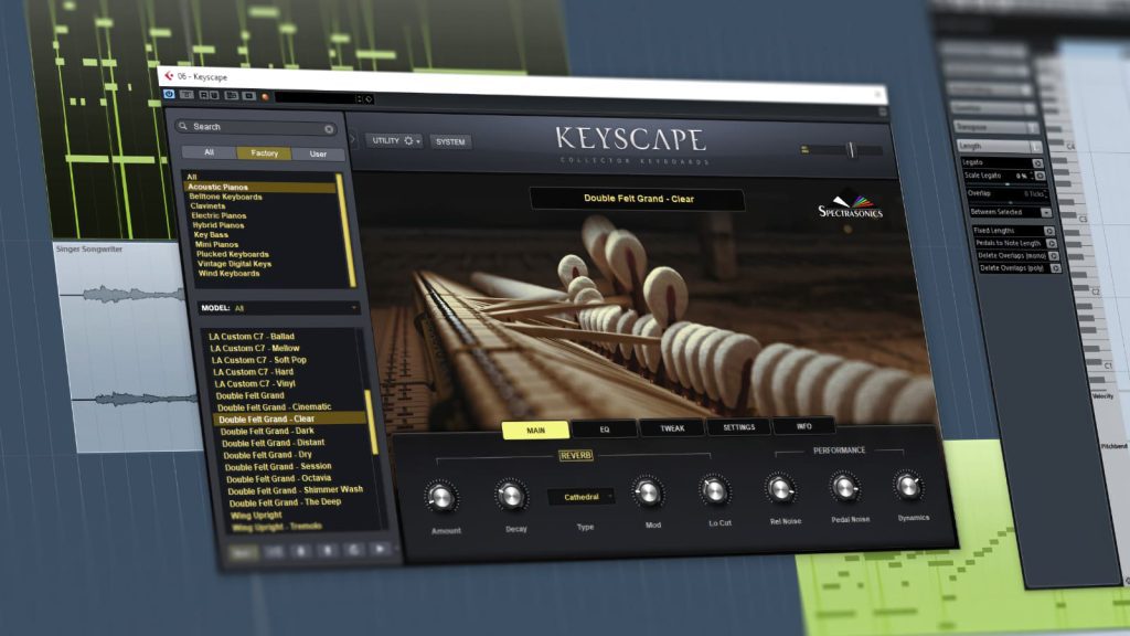Spectrasonics Keyscape Double Felt Grand Piano - kostenlose Erweiterung für die Keyscape-Library