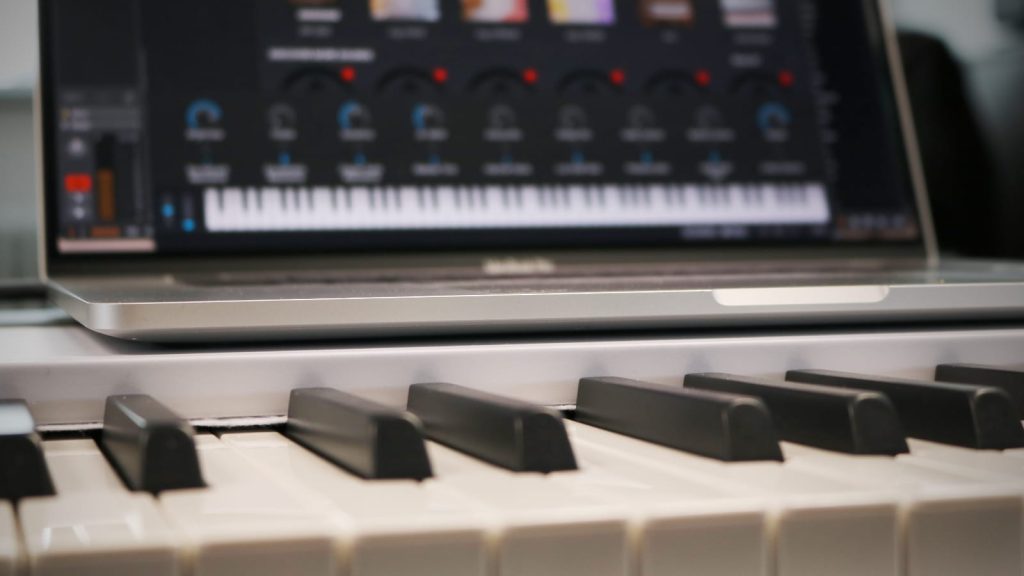 KeyLab 88 MkII - Piano-Tasten für Software-Instrumente.