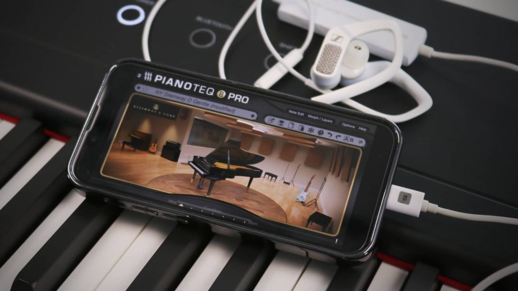 Klavier spielen mit iPhone und iPad: Modartt Pianoteq 8 für iOS