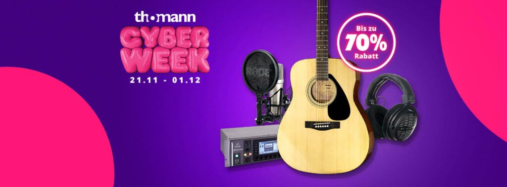Thomann Cyberweek Deals 2025