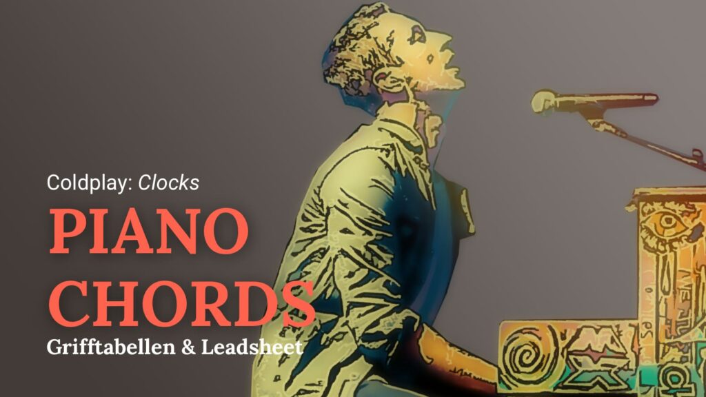 Coldplay Clocks: Piano-Chords