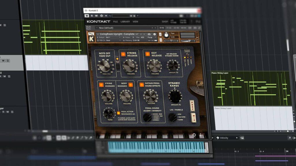 KeyPleezer LivingRoom Upright - Piano-Library