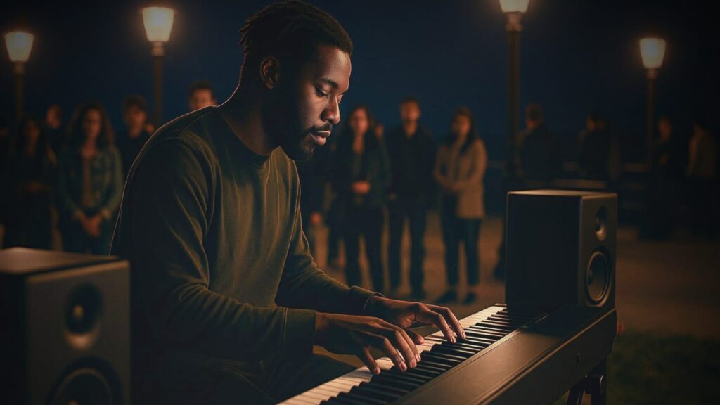 Outdoor Gigs im Freien in so romantischer Atmosphäre - ein Träumchen.