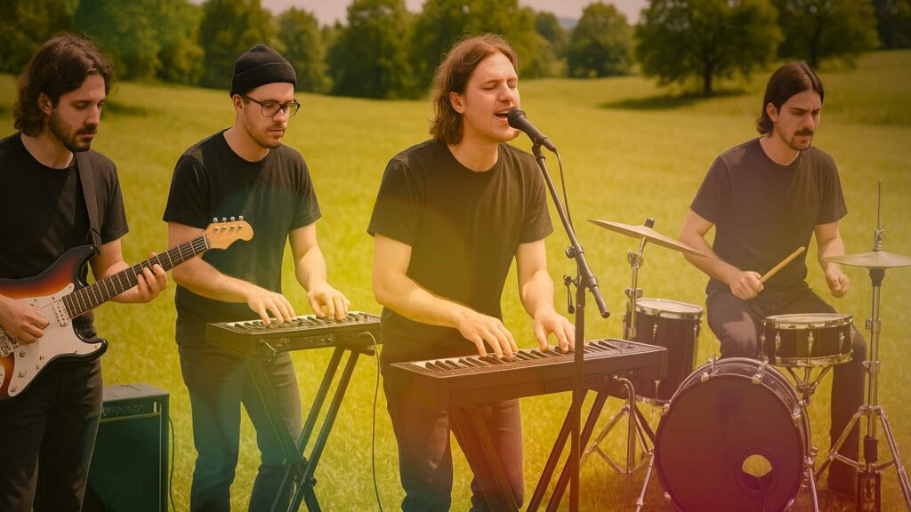 Outdoor Gigs - Band im Park