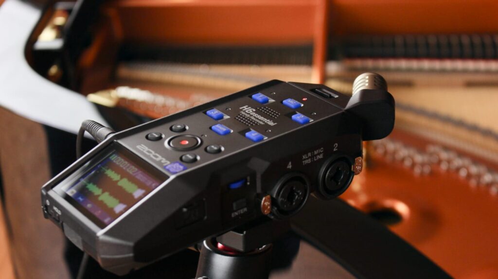 Zoom H6essential - Piano-Recording