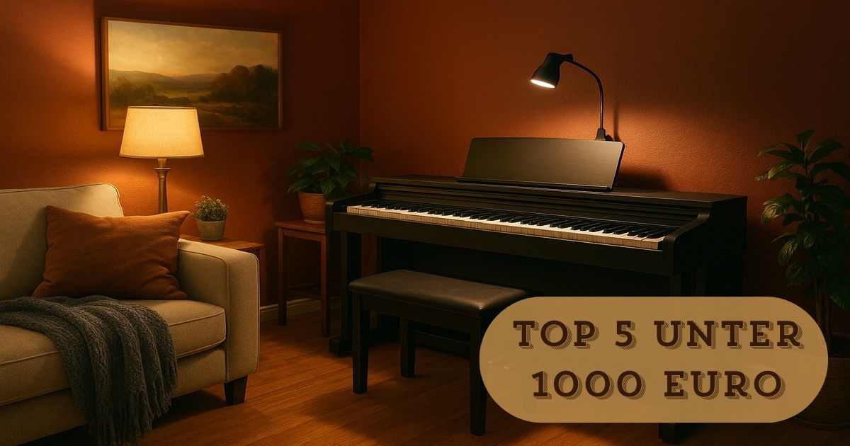 Top 5: Die besten Digitalpianos unter 1000 Euro - Pianoo