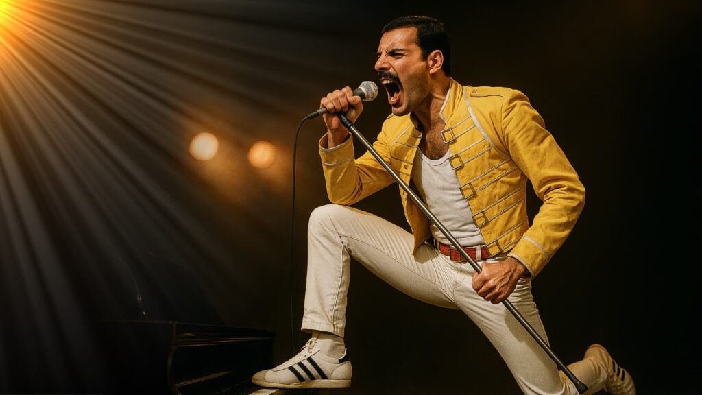 Popstar mit Piano-Skills (Bildquelle: ChatGPT)