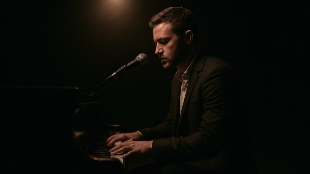 Popstars mit Piano-Skills (Bildquelle: ChatGPT)