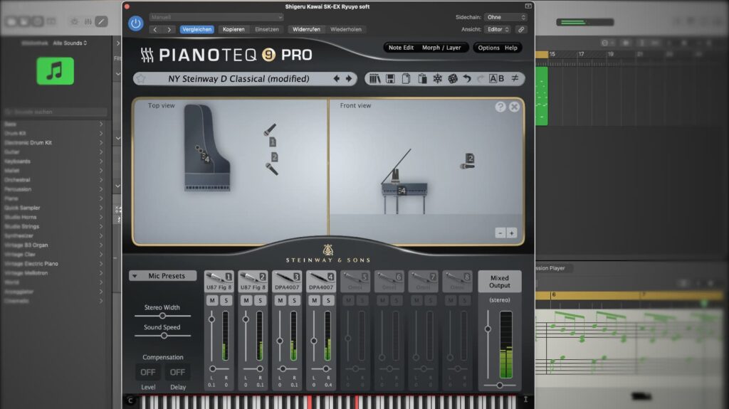Mehr Übersicht bei der virtuellen Mikrofonierung und der Tonmischung