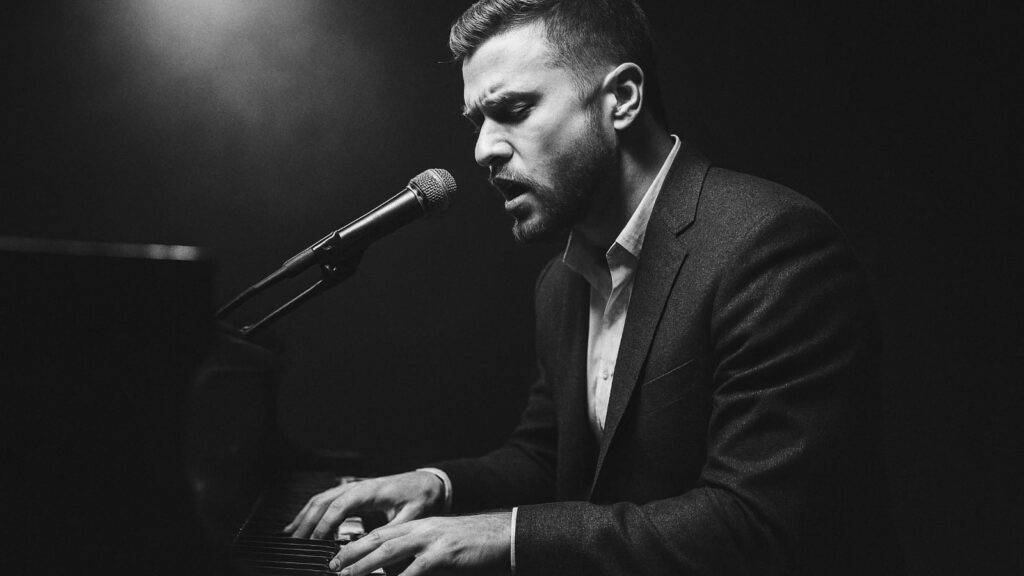 Popstars mit Piano-Skills (Quelle: ChatGPT)