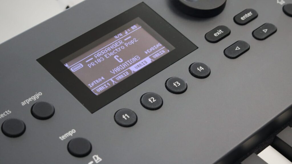 Die Styles der Arranger-Sektion klingen super modern.