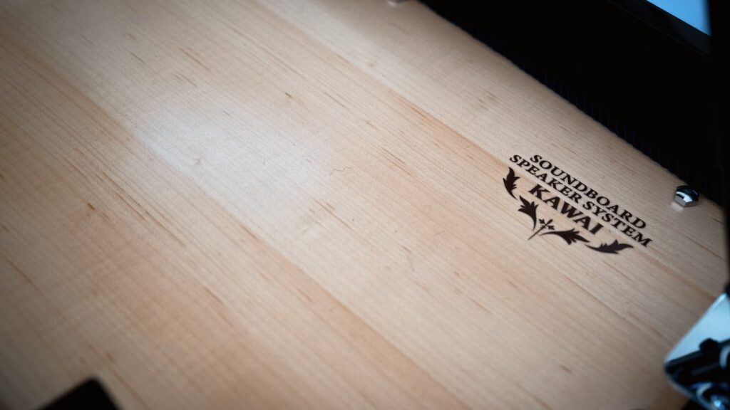 Penta Drive: Fünf Transducer übertragen den hopchauflösenden elektronischen Klang auf den akustischen Resonanzboden. (Bildquelle: Kawai)