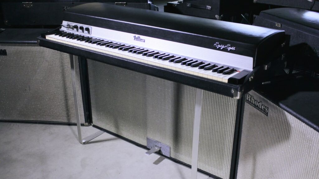 Vintage Schwergewicht: Fender Rhodes Eighty Eight Suitcase (Foto: J. Sunderkötter / eboardmuseum Klagenfurt)