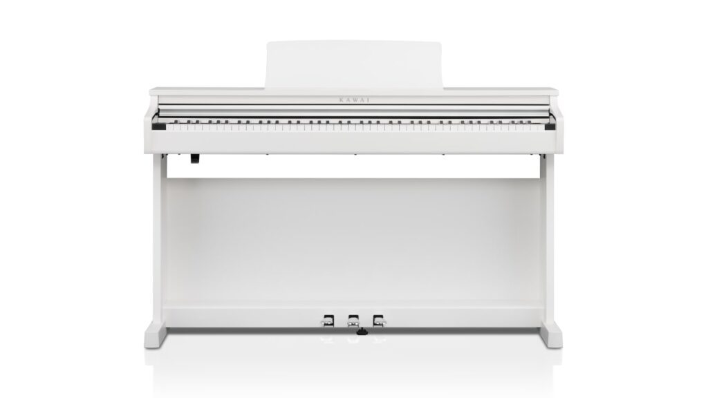 Beim Kawai CX-202 bekommt man für den Aufpreis auch "mehr Piano": Mit besserer Tastatur und größerem Lautsprechersystem vermittelt sich hier ein wertiges Spielgefühl. (Bildquelle: Kawai)