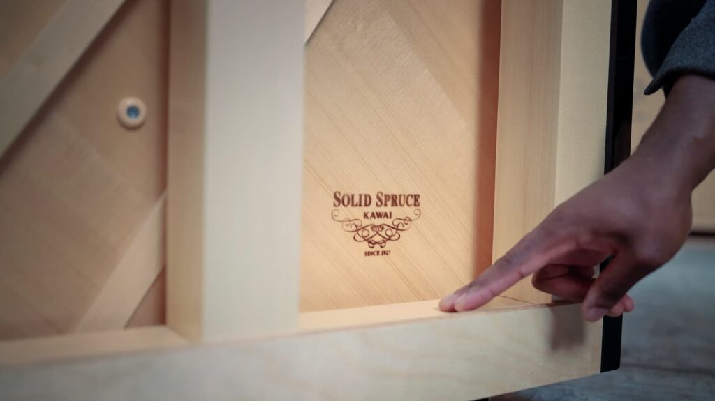 Kawai - The Essential Keys: Resonanzboden (Bildquelle: Kawai)