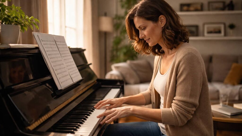 Als Erwachsener Klavier lernen