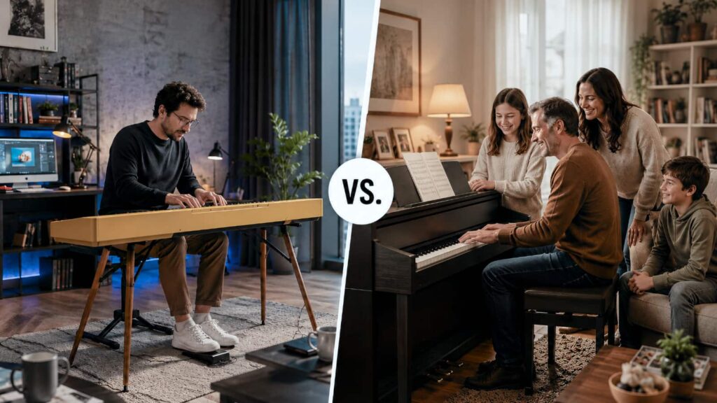 Stagepiano oder Digitalpiano?