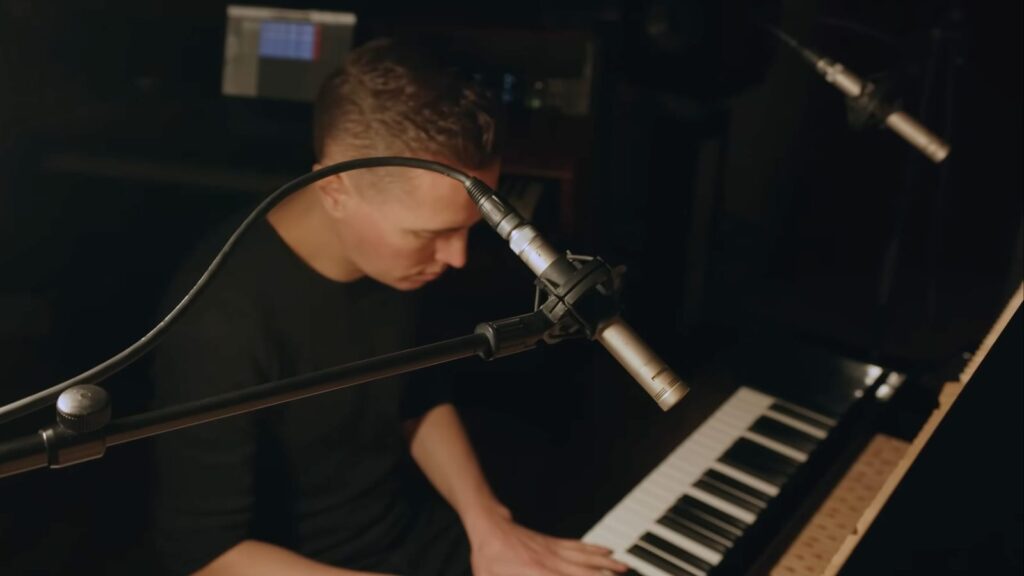 Guillaume Poncelet - Piano-Studio-Session (Bildquelle: Guillaume Poncelet)
