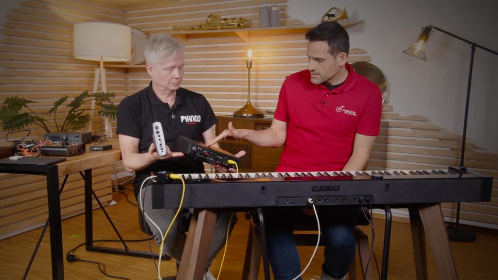 7 Piano-Soundmodule im vergleich - Test-Setting