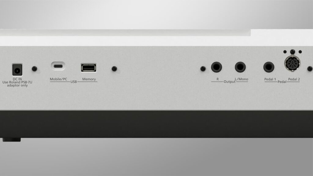 Roland FP-40 - Anschlüsse