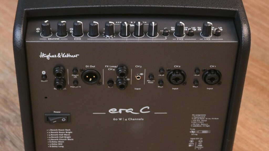 Hughes & Kettner era C - Anschlüsse
