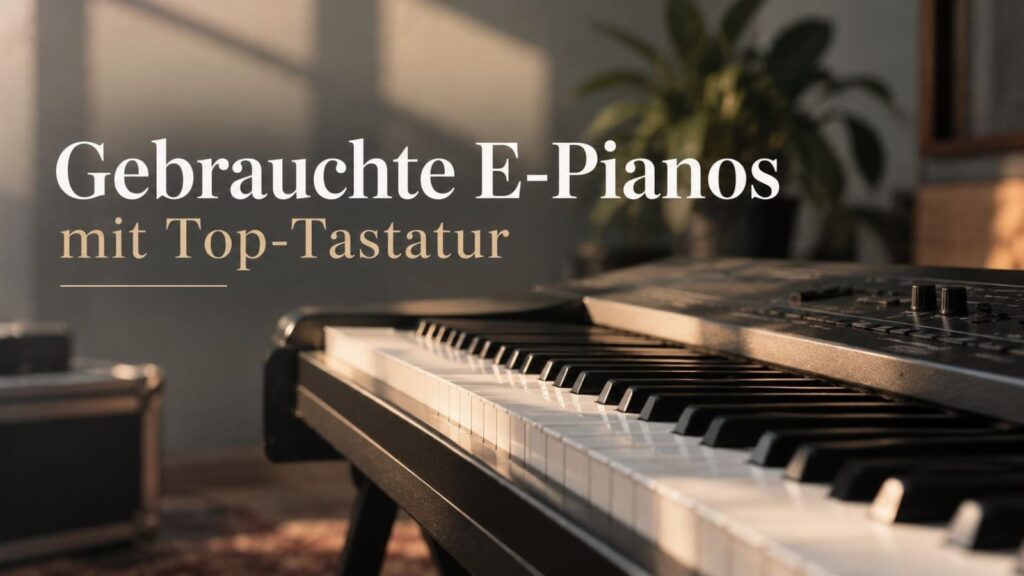 Gebrauchte-E-Pianos-mit Top-Tastatur